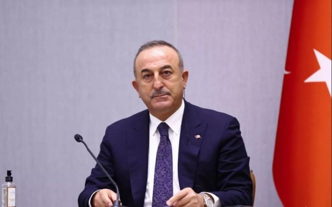 Çavuşoğlu Türkiyənin Rusiyadan Ukrayna taxılını alması iddialarına cavab verib