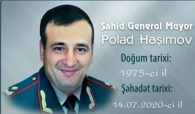 POLAD HƏŞİMOVUN ŞƏHADƏTƏ UCALMASINDAN İKİ İL ÖTÜR - Generalın anım günüdür