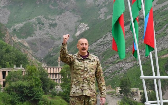 "AZƏRBAYCAN ORDUSU LAÇIN ŞƏHƏRİNƏ YERLƏŞDİ" - Prezident İlham Əliyev bəyan etdi
