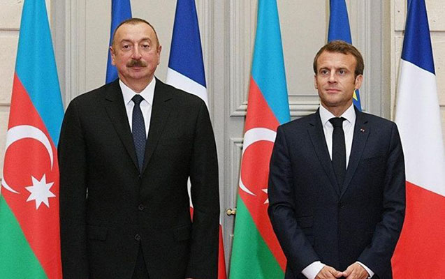 Makron İlham Əliyevə zəng etdi