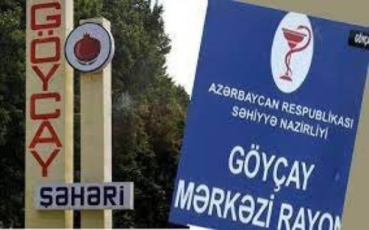 Göyçay Xəstəxanasının həyətində geyim mağazası fəaliyyət göstərirVİDEO