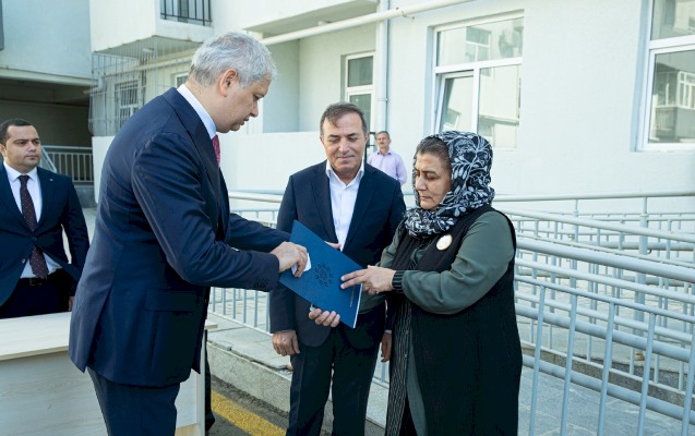 Daha 50 şəhid ailəsi və müharibə əlilinə yeni mənzillər təqdim olundu - Fotolar