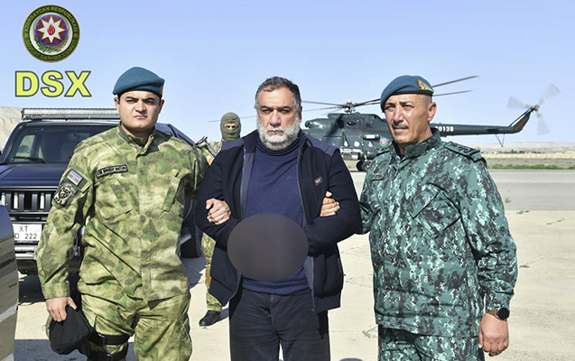 Vardanyan Laçın postunda saxlanıldı - Bakıya gətirildi+Foto