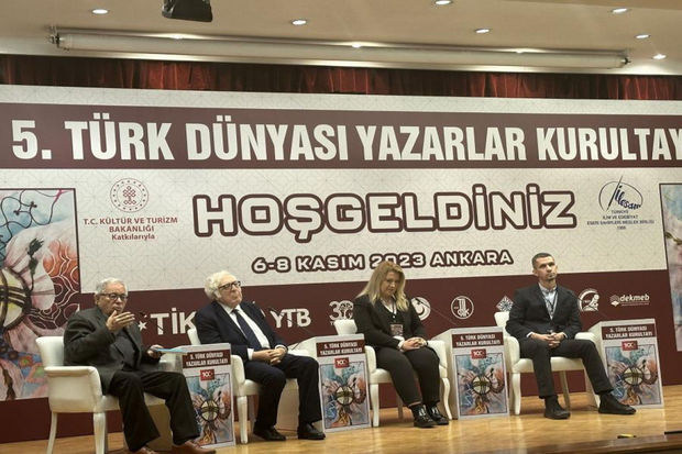 Türk dünyası yazarlar qurultayının açılış mərasimi keçirilib