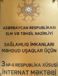 3 saylı xüsusi internat məktəbində təhsildən başqa NƏ DESƏN VAR – VİDEOFAKT