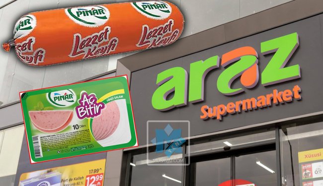 “Araz”dan alınan “Pınar” kolbasası xarab çıxdı - Kampaniya adı ilə müştərini aldadırlar - VİDEO