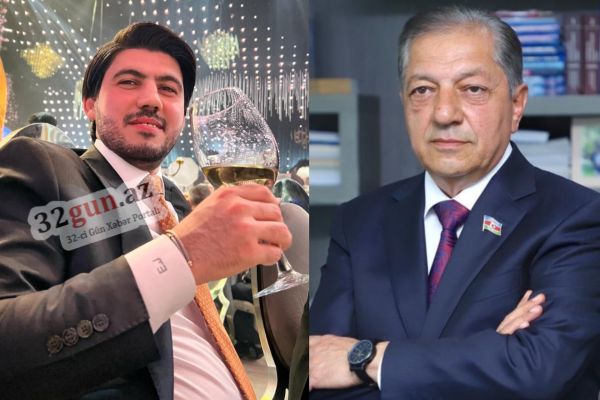 Deputat Cavanşir Feyziyevin oğlunun LÜKS HƏYATI -brend aksesuarları, yüksək qiymətli eynəkləri və əlindəki BƏYAZ ŞƏRABI ilə / FOTOLAR