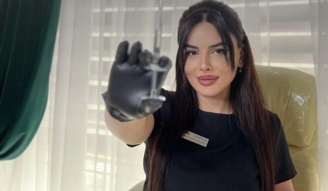 Kosmetoloq Səkinə Zamanova necə inyeksiya, dolğu proseduru həyata keçirir?-FOTOFAKT