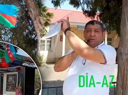 "Rüşvət almağa başları elə qarışıb ki, bayrağa belə HÖRMƏTSİZLİK EDİRLƏR" - İTTİHAM VAR...