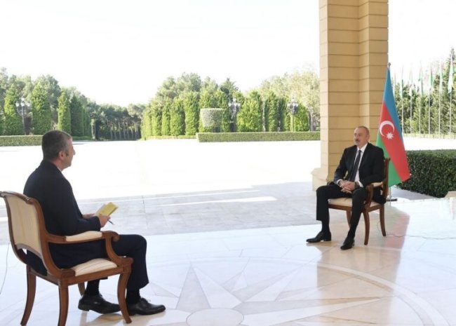 Zəfər xronikası. 7 oktyabr 2020-ci il: Prezident İlham Əliyev CNN-Türk televiziyasına müsahibə verib