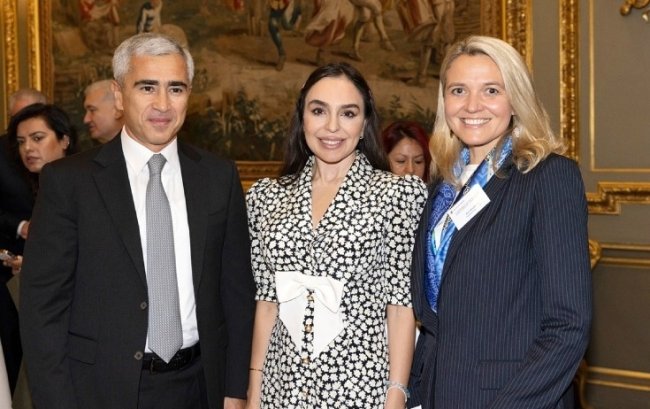 Leyla Əliyeva Londonda yüksəksəviyyəli iqlim dialoqunda iştirak edib