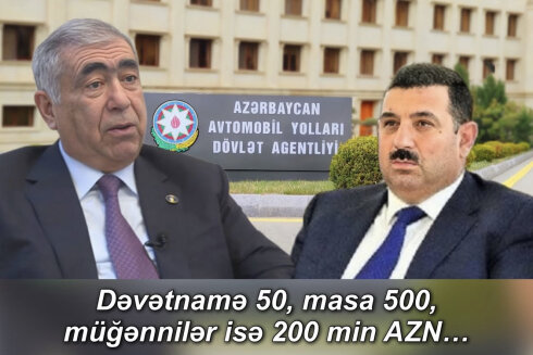 Saleh Məmmədovun mühasibi toyda təkcə müğənnilərə 200 min verdi…
