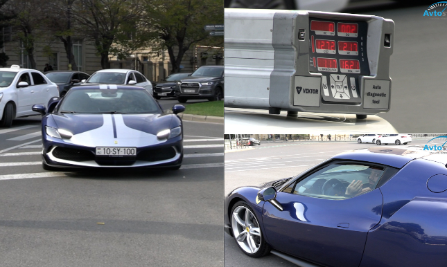 Bakıda reyddə saxlanılan 850 minlik “Ferrari” kimindir? – Video