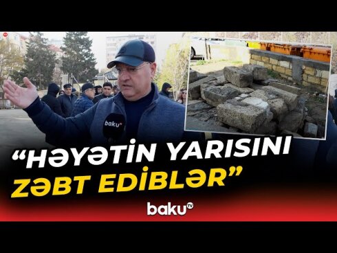 "Caspian Servis" Yasamalda qanunsuz tikinti aparır? - Sakinlərdən ŞİKAYƏT/ VİDEO