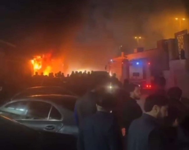 Bakıda dəhşətli yanğın: Restorana od vurub, qapıları kilidlədi... - VİDEO