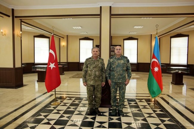 Türkiyə Ordusunun Quru Qoşunları komandanı Naxçıvana gəlib- TƏCİLİ