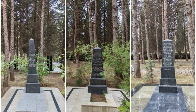 Xain bolşeviklər niyə xalqın qəhrəmanları ilə eyni xiyabanda uyuyur? - FOTOLAR